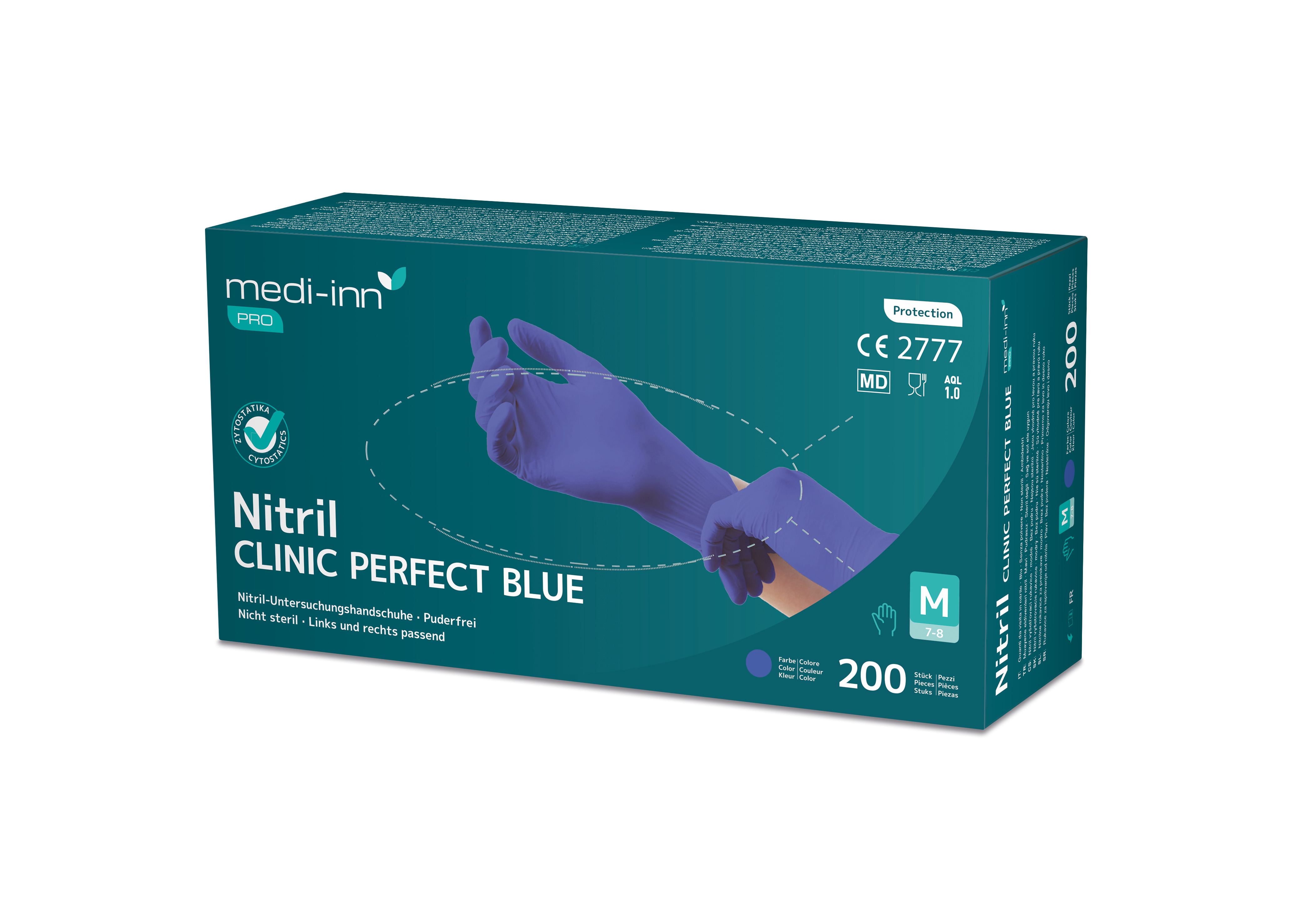 medi-inn® PRO Nitril CLINIC PERFECT BLUE